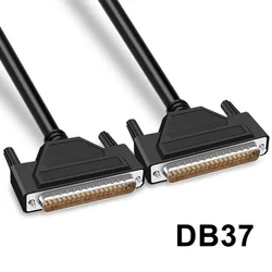 Extension Cable DB37 Male to Male to Female 2 Row 37 Pin Data Cord db37 High-speed Shielded Wire Line for Computer Moden Scanner