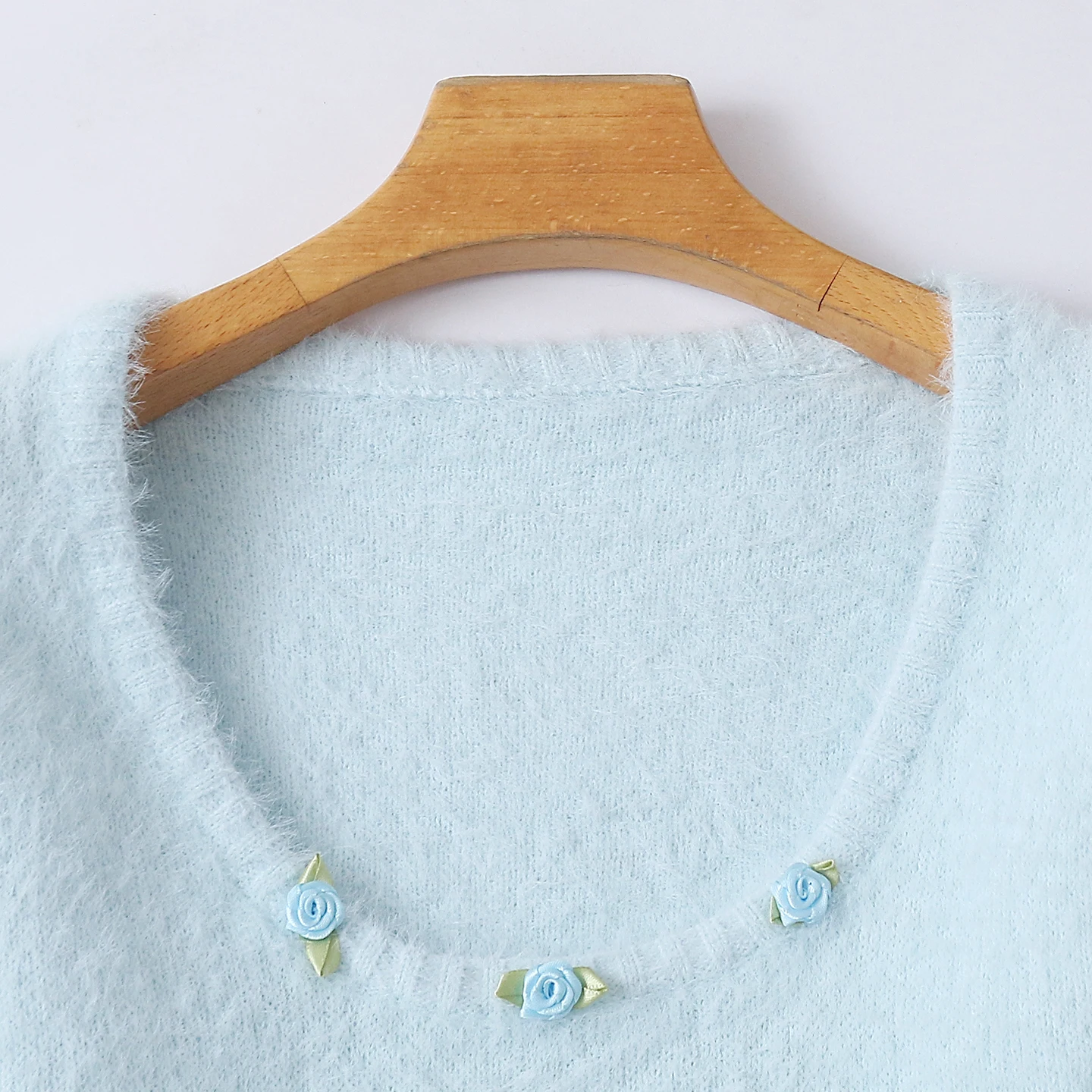 

Faionable ort Sve Faux Mink Sweater round Ne Pullover Slim Fit Autumn New Arrival Women's Clothing Commute Sle Pur...