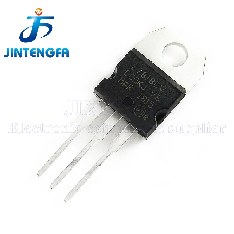 10PCS/lot L7818 TO220 L7818CV TO-220 7818 voltage regulators In Stock IC Chipset