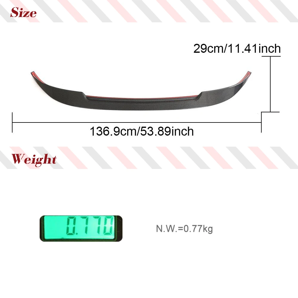 Car Rear Trunk Carbon Fiber Spoiler for Honda Civic TYPE R Sedan 2022 2023 Rear High-Kick Tail Spoiler Wing Lip Car Accessories