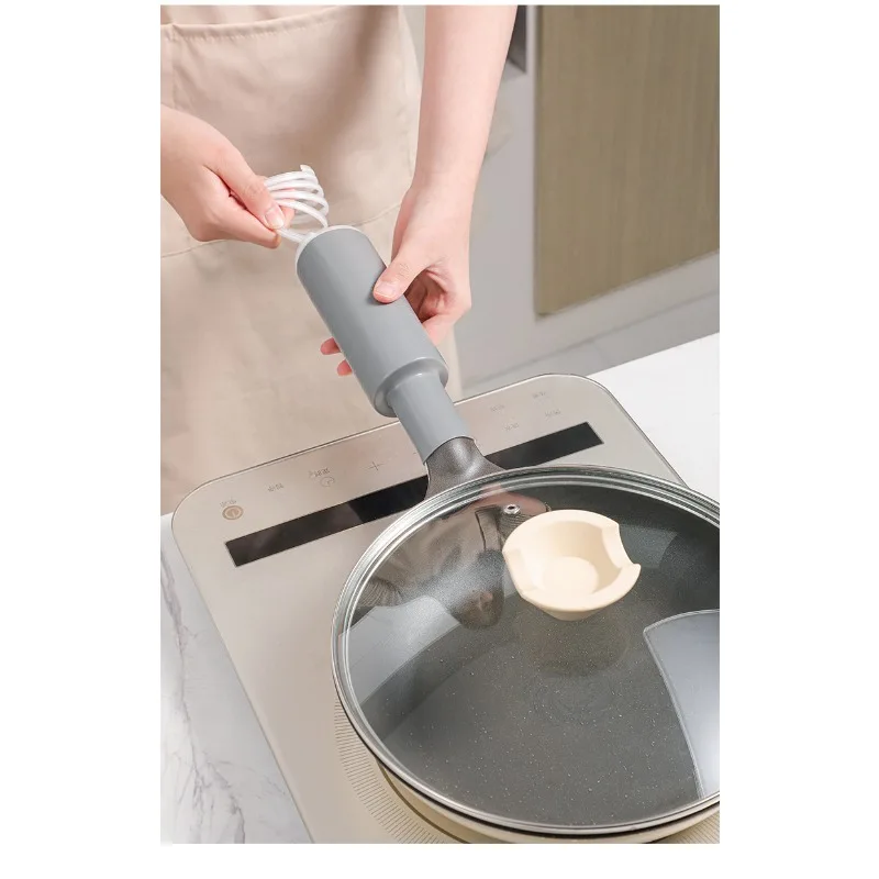 Heat insulation cover Household stainless steel pan handle cover Anti-scalding artifact Rubber for badminton grip