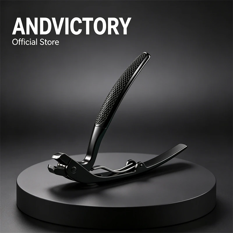 1Pcs Angled Head Toenail Clippers Professional Ingrown Toe Nail Clippers for Thick Nail Clippers with Catcher Pedicure Tools