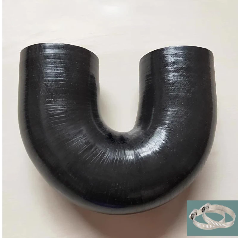 

180° Silicone Tubing Hose Connector ID8-76mm Length100mm Car Intercooler Turbo Intake Pipe Silicone Pipe Coupler