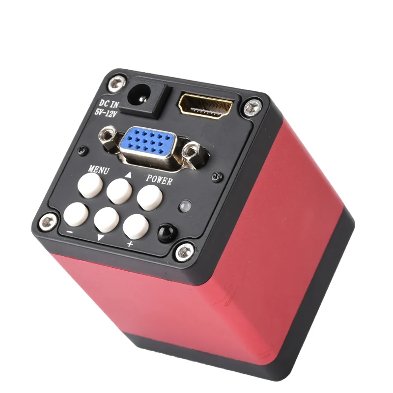 

14MP 720P HD VGA 1/3" Digital Industry Video Microscope Camera 60F/S + 8X - 100X C-MOUNT Lens for Phone PCB Tablet Repair