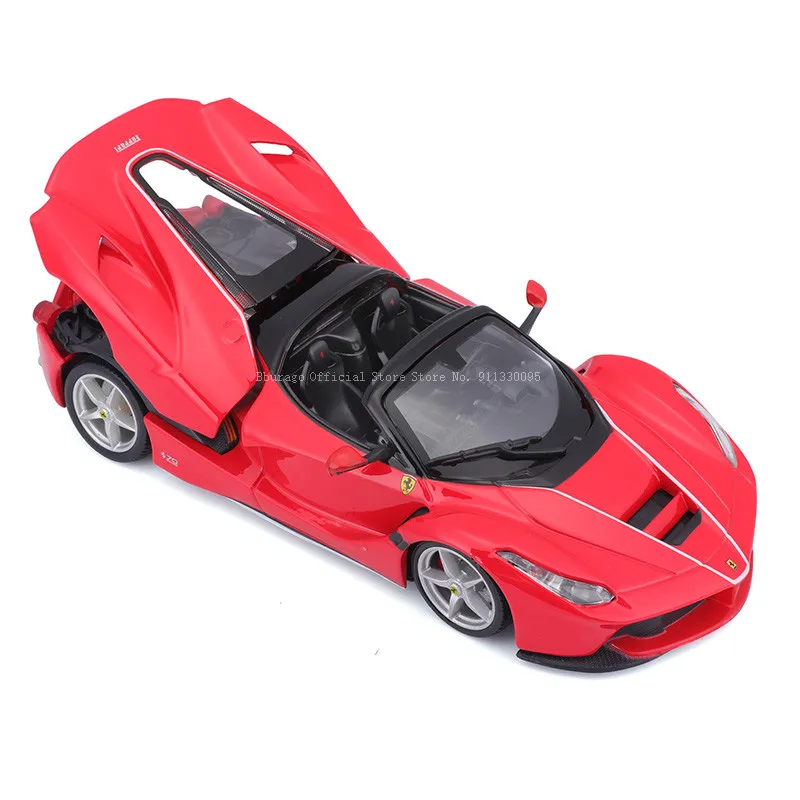 Bburago 1:24 Ferrari LAFerrari modello di auto pressofusione metallo giocattolo per bambini fidanzato regalo simulazione collezione in lega