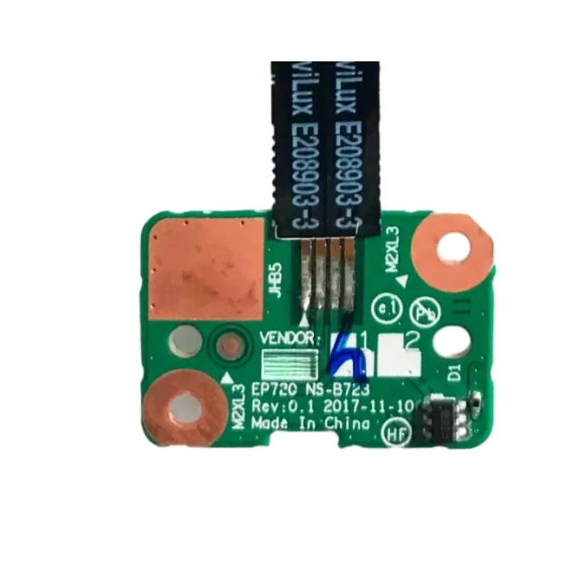 A+for Lenovo Thinkpad P72 EP720 P73 USB Power Button Board NS-B723 With Cable