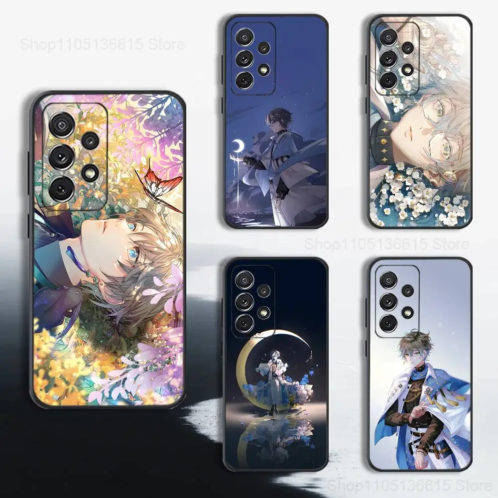 

I-Ike E-Eveland N-Nijisanji Phone Case For Samsung S25,S24,S23,S22,S21,S20,S10,Ultra,Plus,Lite,FE,Soft Silicone Black Cover