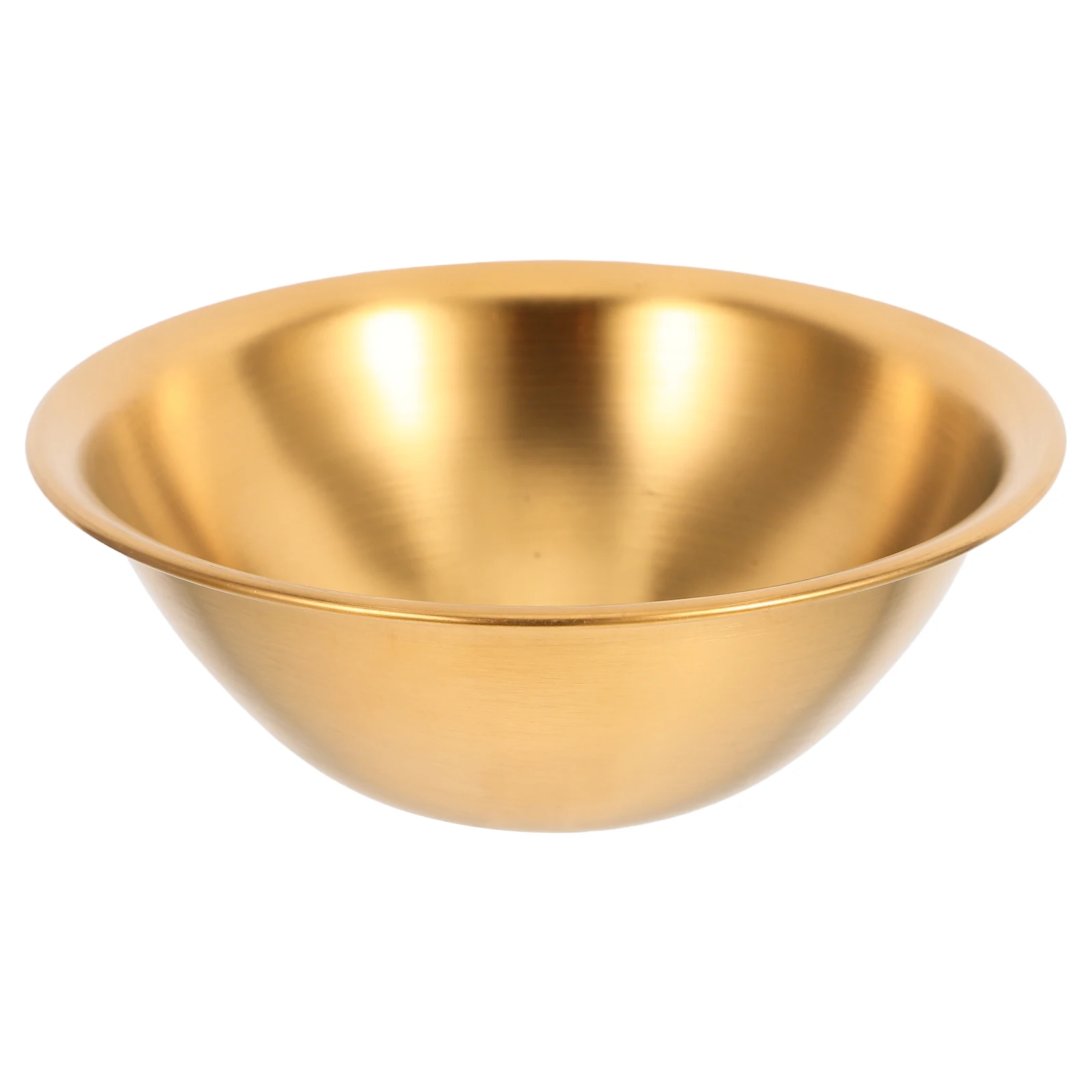 

Salad Bowl Mixing Korean Kitchen Essentials Bowls Large Snack Soup Stainless Steel Metal Cereal Kitchenware for Dinnerware