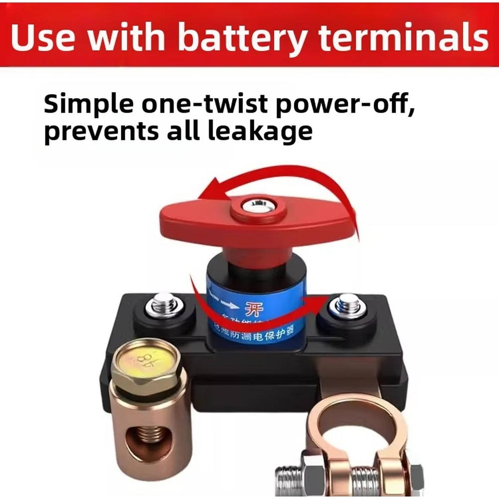 Copper Alloy Battery Disconnect Switch For 12 Volt And 24 Volt DC Systems In Automotive Commercial And Recreational Vehicles