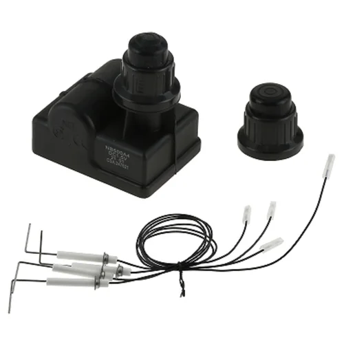 Encendedor de barbacoa con botón pulsador de batería AA, cable de encendedor de electrodo de 4 Uds apto para Blackstone, Kit de encendedor de parrilla de propano de 28 pulgadas