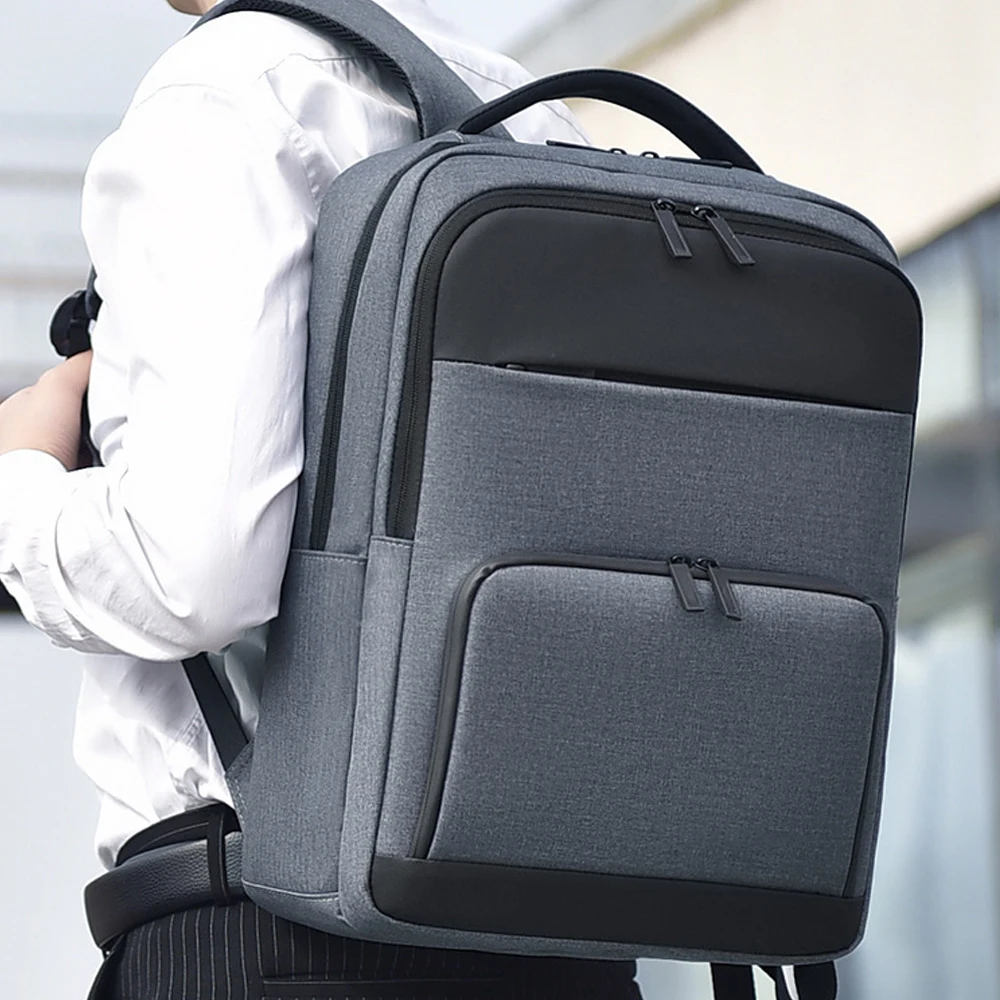 Laptop Bags Large Capacity Backpacks USB Charging 15.6 inch Waterproof Multifunctional Business Commuting Travel Bag