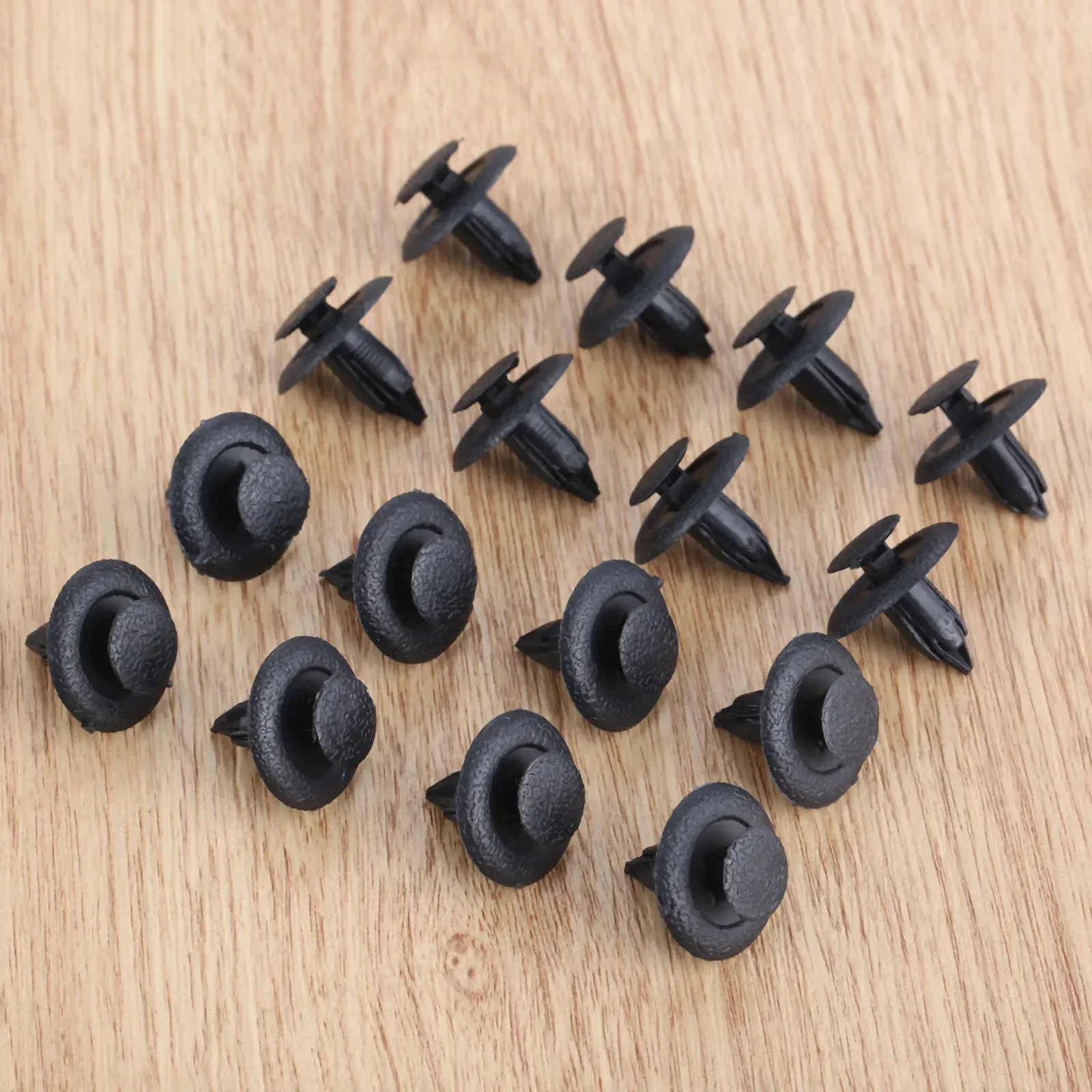 50szt Zapięcie samochodowe 6mm Otwór Sufit bagażnika samochodowego Stały zacisk Push Type Klipsy wewnętrzne Do Mazda 323 Family HAPPIN M3 M6 B70 B50