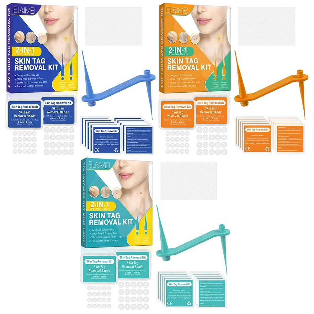 Double Sided Wart Treatment Face Skin Tag Removal เครื่องมือสิว Tag Remover Face Skin Tag Removal Patch