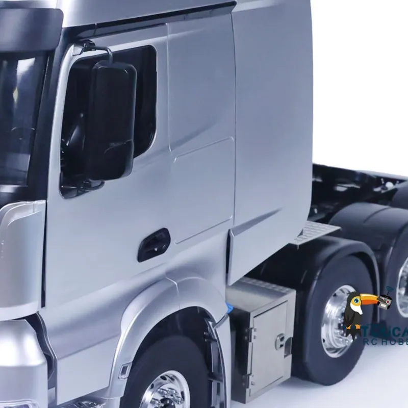 1/14 RTR LESU 8X8 شاحنات جرارات تعمل بالتحكم عن بعد نموذج RC سيارات معدات الهيكل المعدني قفل الرف المؤازرة التفاضلية THZH1539