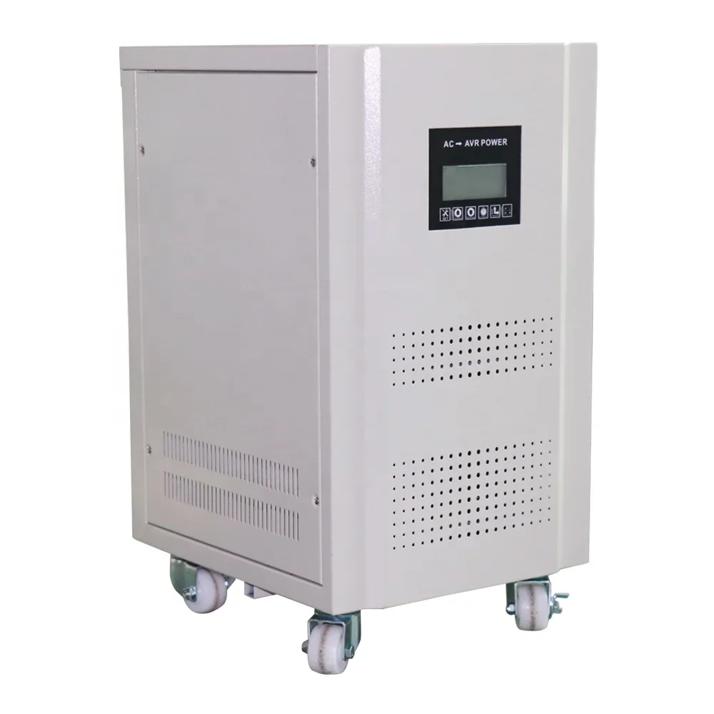 

15KVA AVR Single Phase 110V 220V Servo Stabilizer Automatic Voltage Regulator