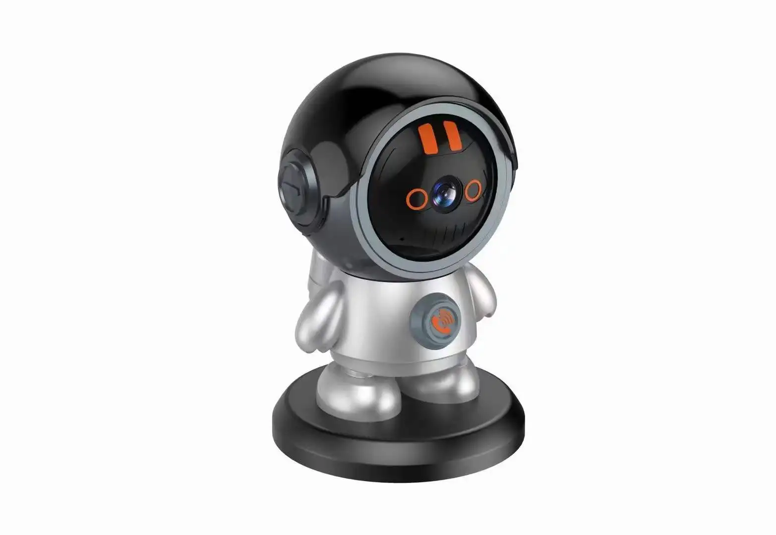 2MP 1080P iCam365 APP One Key Call Wireless PTZ IP Robot Camera AI Humanoid Detection Intercom Home Security CCTV Baby Monitor