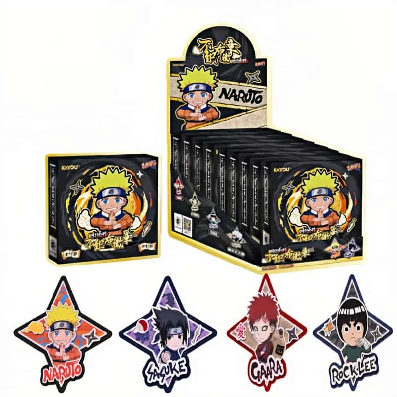 

KAYOU Official Authentic Naruto Shonen Chapter Companion Series Game Cards - Collectible Game Cards Ideal Gift Toy for Kids