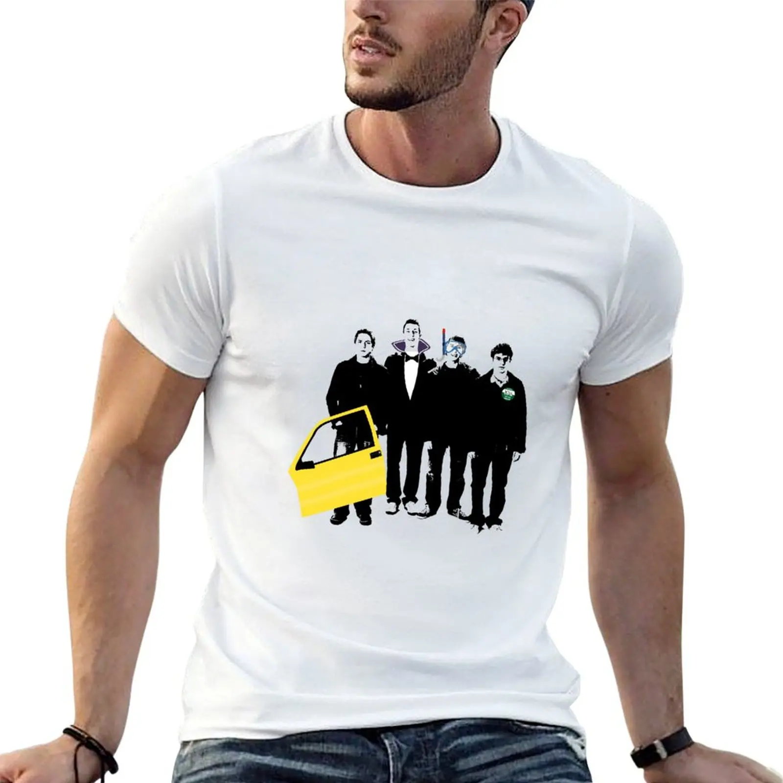 The Inbetweeners T-Shirt Functional Casual Short Sleeve Tee