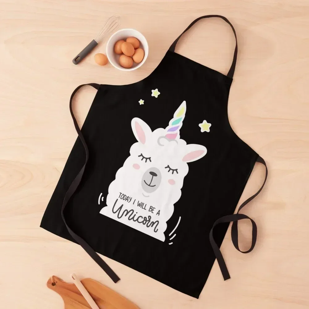 

Girls Unicorn Gift | Unicorn Lover Apron Things For The Home Art for kitchen useful Kitchen Chef Apron