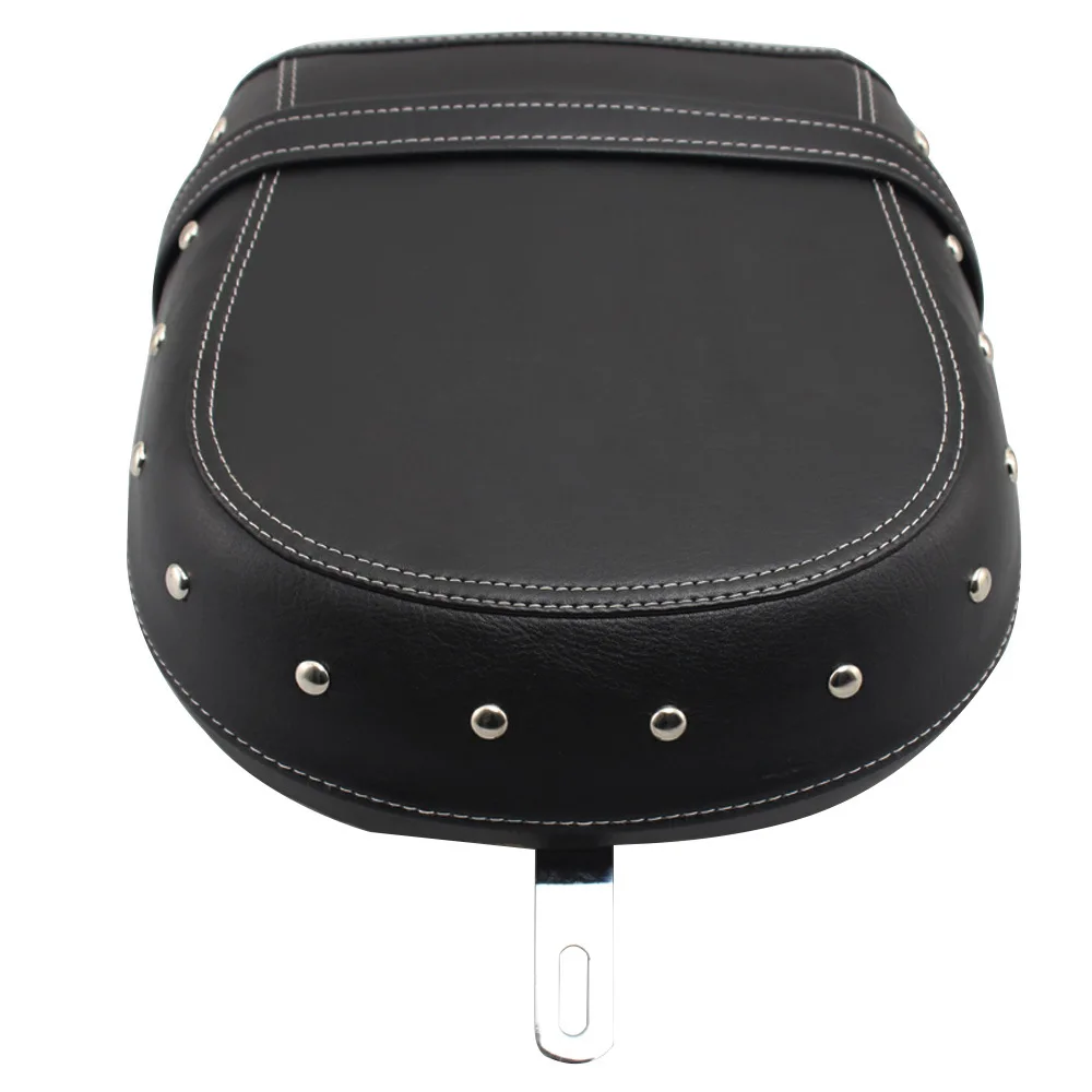 Wholesale Motorcycle Accessories, Black Spiked Back Cushion, Passenger Cushion, Suitable for Indian, Black Horse, Chieftain