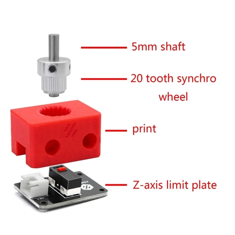 Circuit imprimé pour imprimante 3D, commutateur de limite XY, panneau de circuit imprimé normalement fermé, axe Z Endstop, panneau de commutation limité pour VORON2.4, accessoires