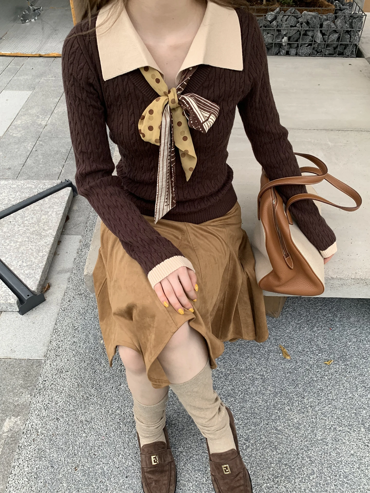 

Red Celebri Knitwear Women's Sle 2025 New Winter Outerwear Inner Match Unique Beautiful Massive Good Looking Sweater