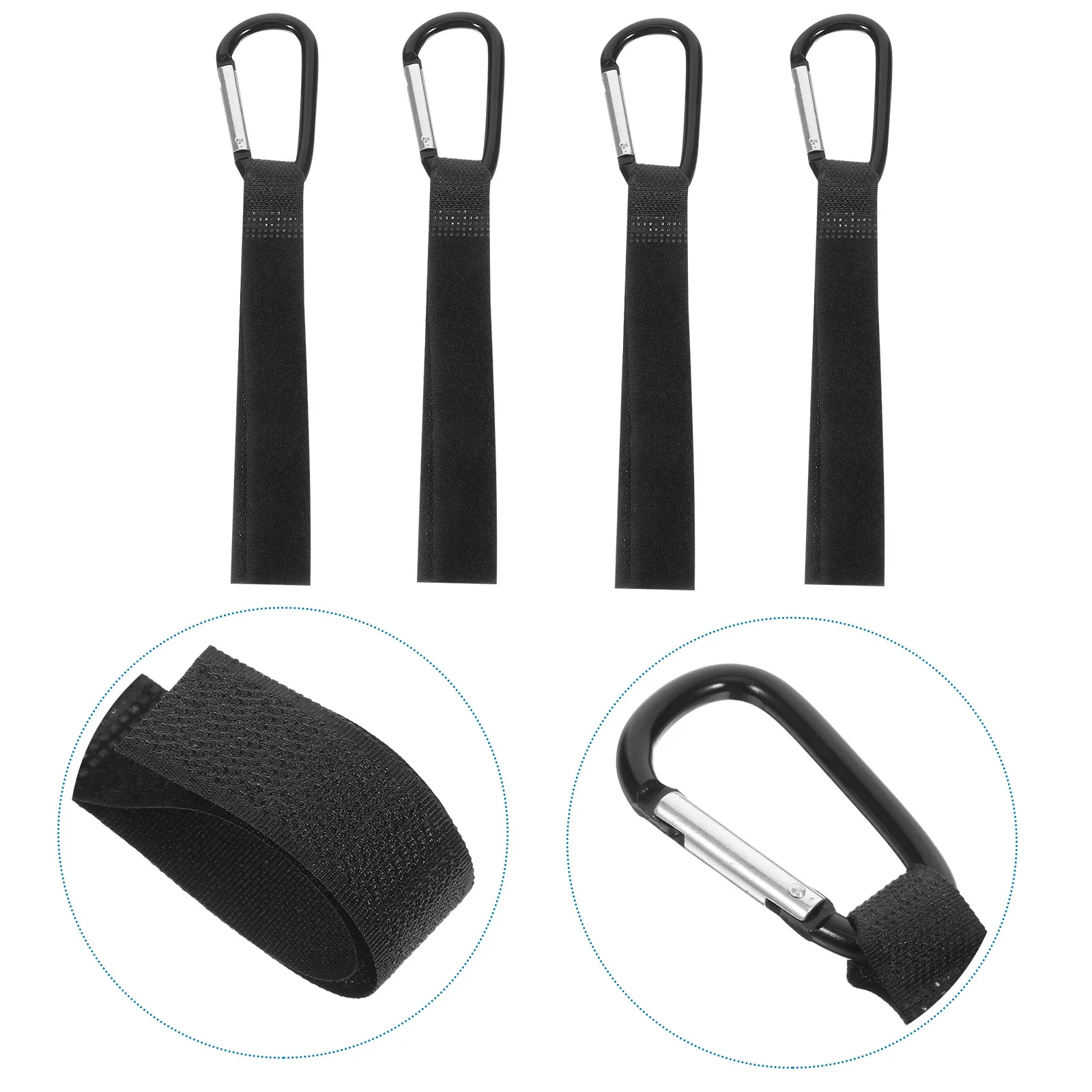 

4Pcs Baby Stroller Hook Heavy-Duty Simple Design Easy Carry Accessories Best Gift New Parents Multi-Purpose Baby Stroller Hook