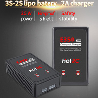 Hot Rc E350 Pro 7.4v 11.1v Lipo Battery Charger 2s 3s Cells 25W 2000mA For RC LiPo AEG Airsoft Battery
