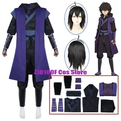 Anime Manga Scissor Seven Cosplay Costume Wig Thirteen Killer Seven Hoodie Cloak Uniform Xiao Fei Passionate Costume Adult Men