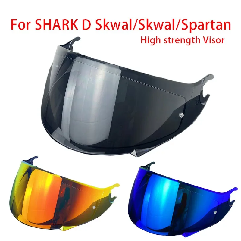 

Защитный козырек для мотоциклетного шлема D-Skwal Visors для SHARK Skwal/Spartan/D Skwal 2, защита от ультрафиолета, аксессуары для мотоциклетного шлема