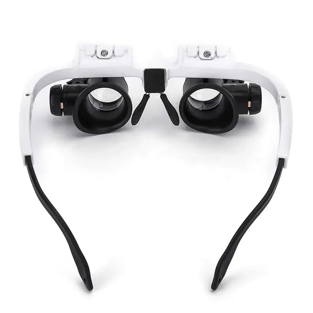 8X 15X 23X Watchmaker Magnifier LED Headband Magnifying Glasses Eye Repair Tool Watchmaking Tools Coin Stamp Jewelry Loupe