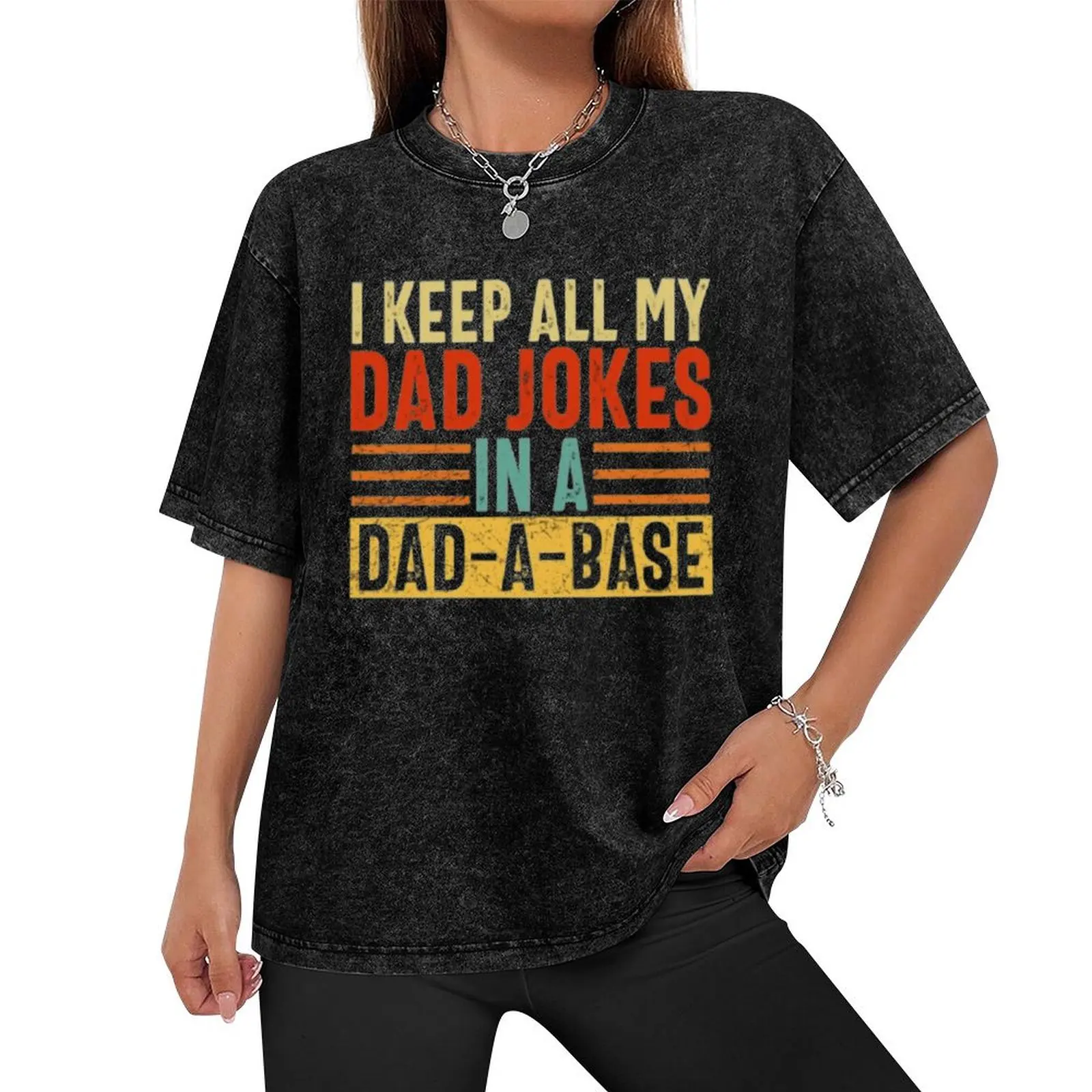 I keep all my Dad jokes in a Dad a Base T-Shirt T-shirts man customizeds Luxury man men clothings