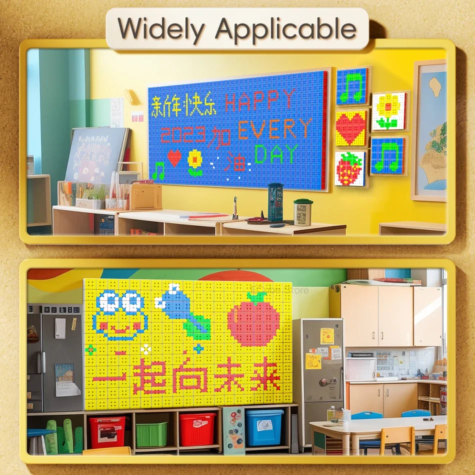 [ECube] cubo de mosaico moyu 10x10 cubo de quebra-cabeça 10x10 blocos de construção criativos quebra-cabeças de mosaico moldura de foto cubo moyu