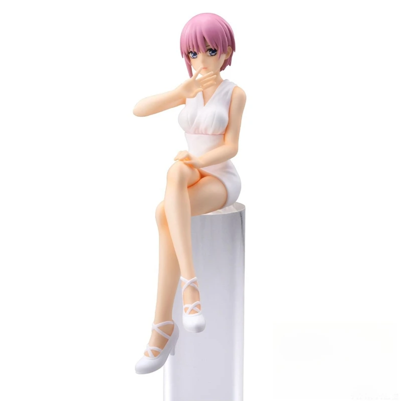 In Stock Genuine SEGA Eiga Gotoubun No Hanayome Nakano Ichika Premium Chokonose Figure Anime Figure Garage Kit Anime Cartoon