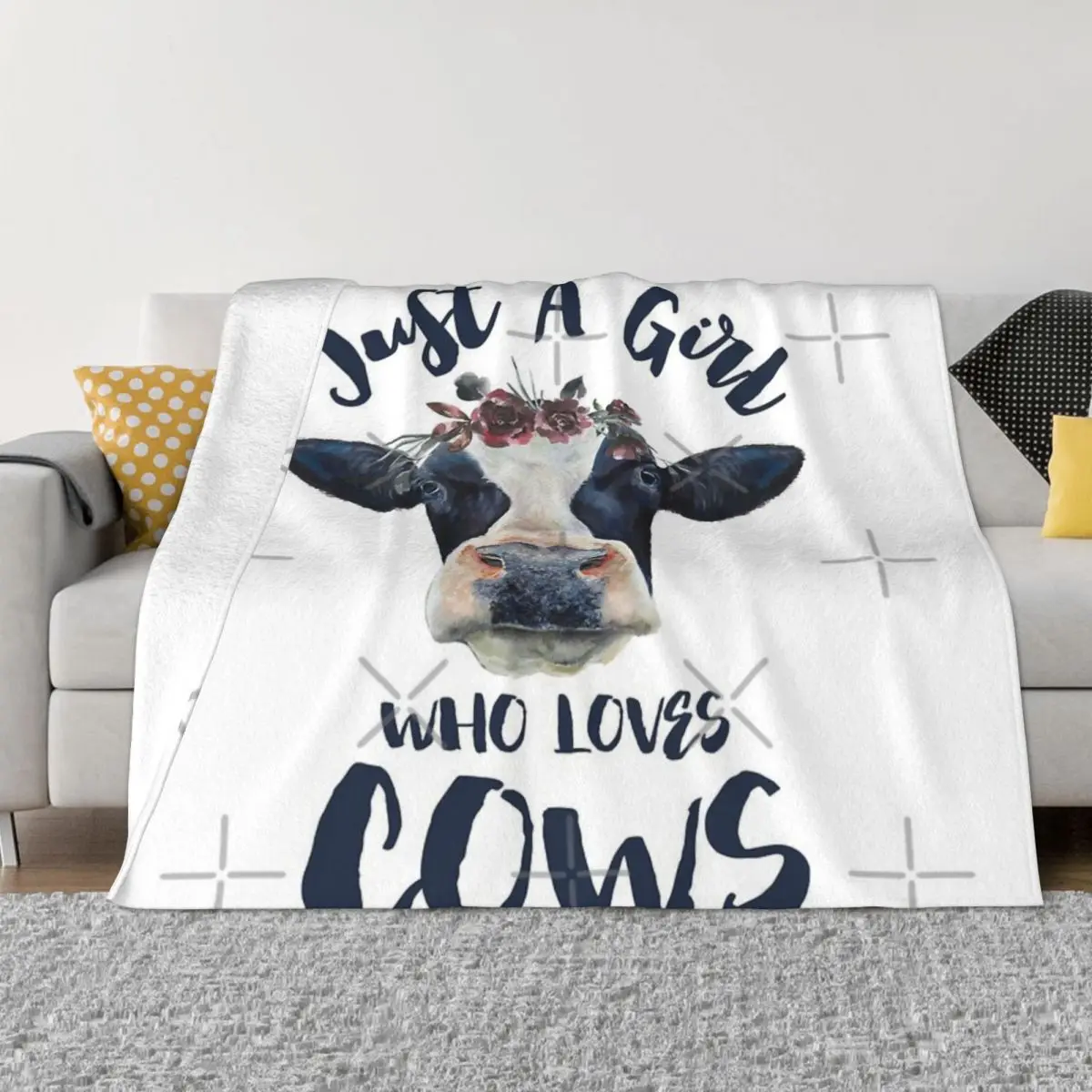 

Animal Lovers Funny Gifts - Just Home Bed Blanket Blankets & Throws Thin Wadding Blanket Throw Blanket