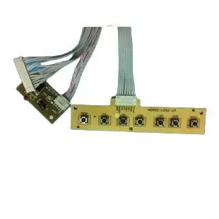 TV seven-key key board (including key board, cable, receiving board, infrared head) advertising machine receiving board