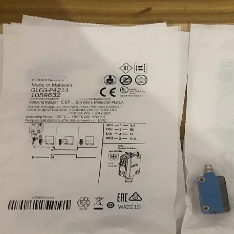 

Brand New Original GL6G-P4211 N1211 P1211S83 P6211 Proximity switch Fast delivery