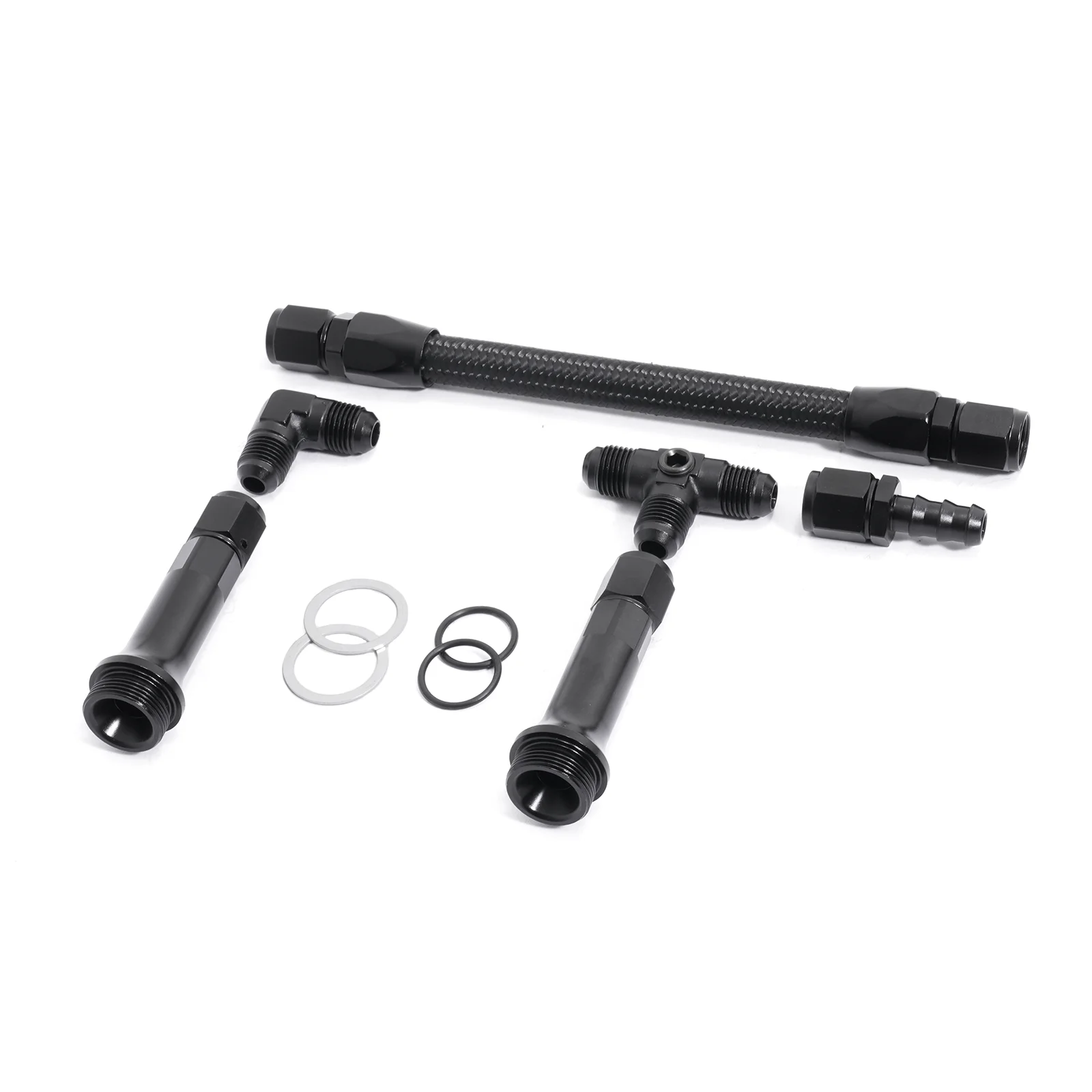 AN8 مضخة مزدوجة لخط وقود الكربوهيدرات المزدوج المضفر لمكربن هولي 4150