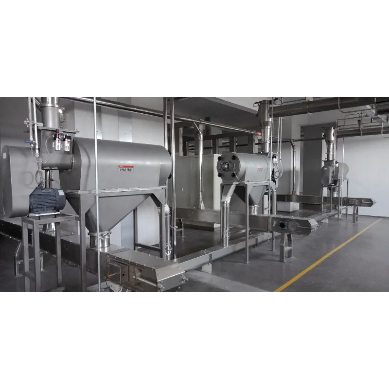 Lab Industrial Separator Vibrating Screen Powder Vibrator Sieve Explosion-proof Airflow Sieving Centrifugal Sifter Screening