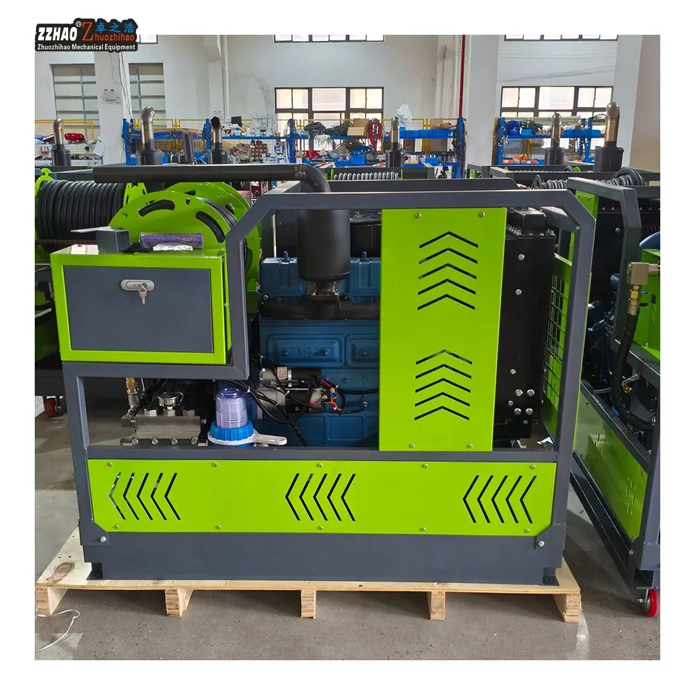 200 Bar High Pressure Washers Sewer and Drain Pipe Cleaning Washer