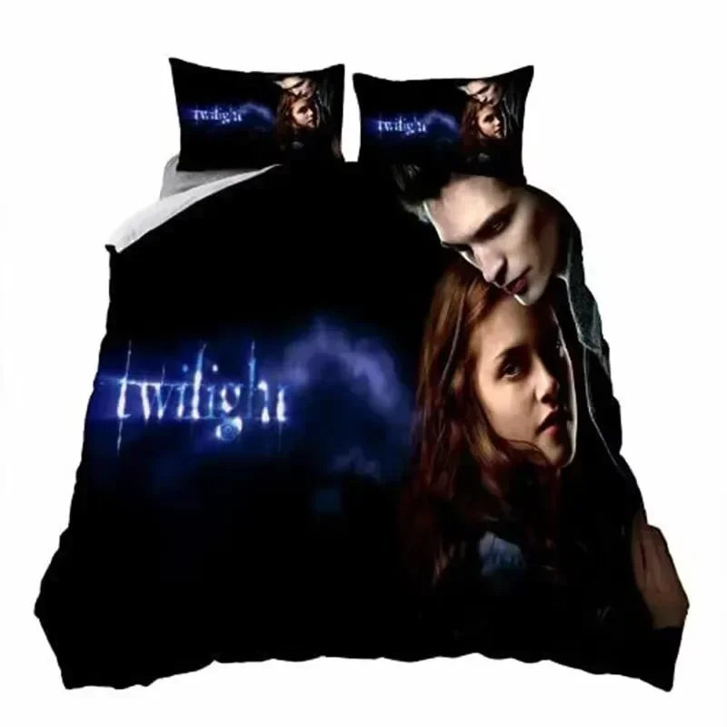 

3D Print Twilight Saga Bedding Set 3D Printed Suitable for Bedroom Duvet Cover Set With Pillowcases Kids Home Textile