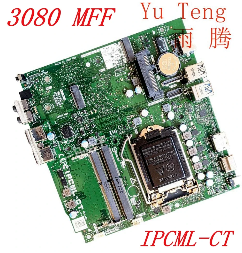 IPCML-CT For Dell Optiplex 3080 MFF Motherboard CN-0J2J3Y J2J3Y Mainboard 100% Tested Fully Work