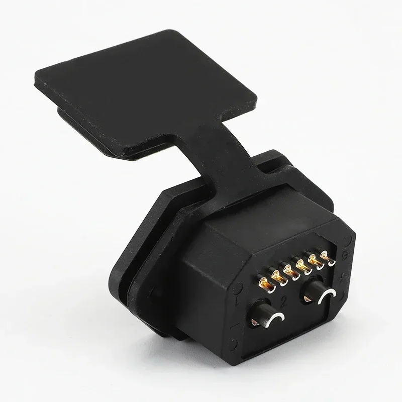 M25 2+6 Power Connector Electric Vehicle Lithium Battery Charging Plug Connector 8Pin Male Female Connector Port Charging Socket