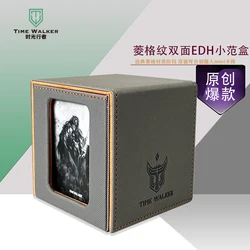 TW Rhombic Elder Dragon EDH Portable Trading Card Portable Storage Case Box PU Leather Deck Holding 105+Double Sleeved CardsTCG