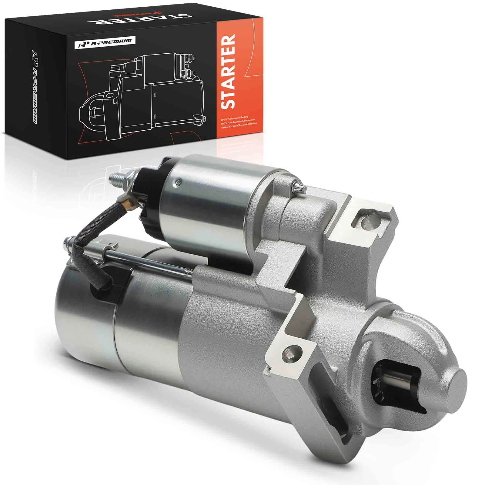 A-Premium Starter Motor for Chevrolet Impala Caprice 1996 Camaro 1995-1997 Buick Roadmaster 1995-1996 Pontiac Firebird 1995-1997