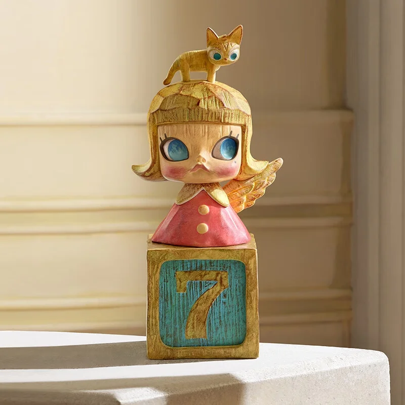 Molly Anniversary Statues Classical Retro 2 Series Mystery Box 1pc/10pcs Blind Box Cute Collectible Art Toy Ornament