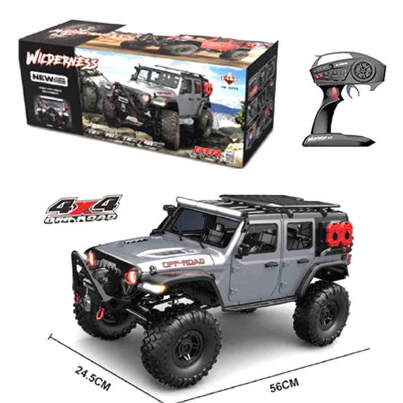 

HBCAR 1/10 Автомобиль с дистанционным управлением 2,4G Rock Crawler со светодиодной подсветкой 4WD Внедорожный альпинистский грузовик Игрушка R1011 R1012 R1013 R1014 RC