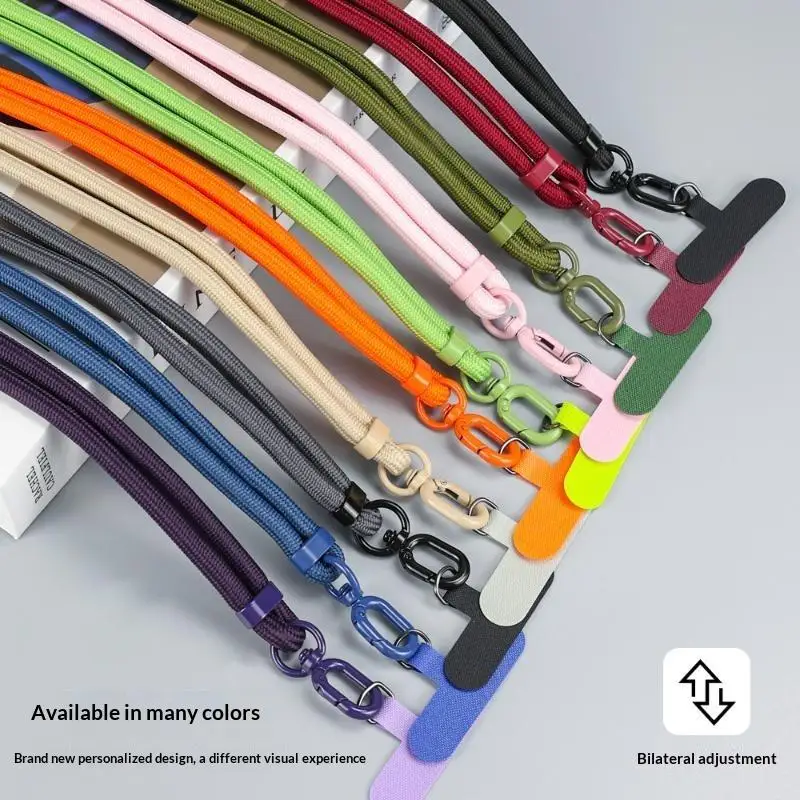 Verstellbares Handy-Lanyard, strapazierfähiger geflochtener Riemen, verschiedene Farben für den täglichen und Outdoor-Einsatz – Detail 1