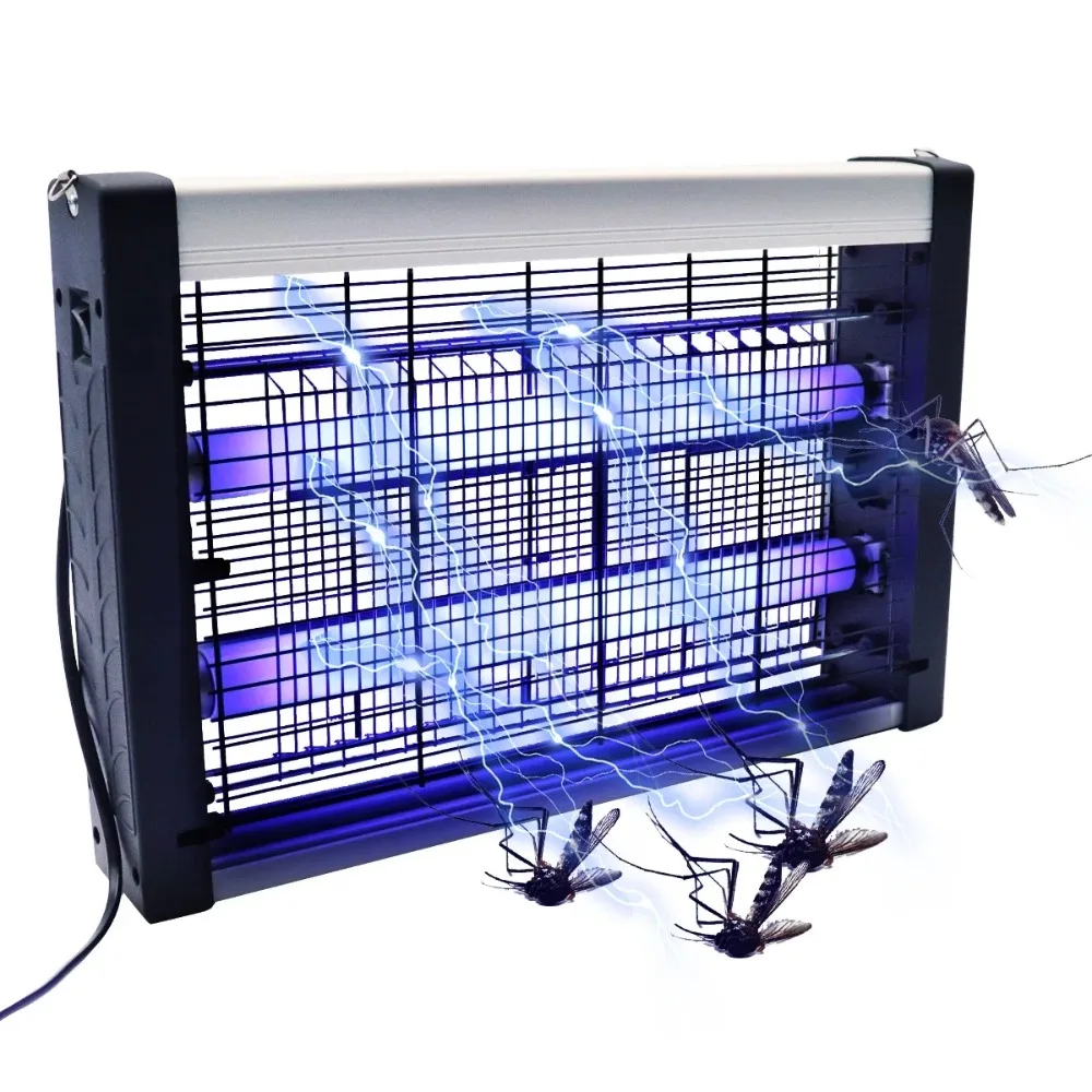 Joyinled Rechargeable Wall-Mounted Mosquito Killer, UV Electric Insect Zapper for Indoor & Outdoor, Noiseless Pest Control Lamp