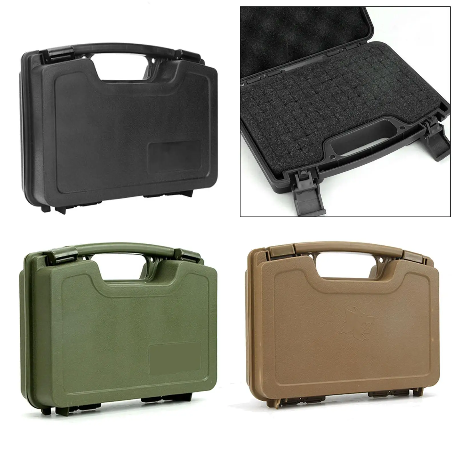 Tool Storage Box Instrument Box Suitcase Hardware Organizer for Nails Jewelry Screws